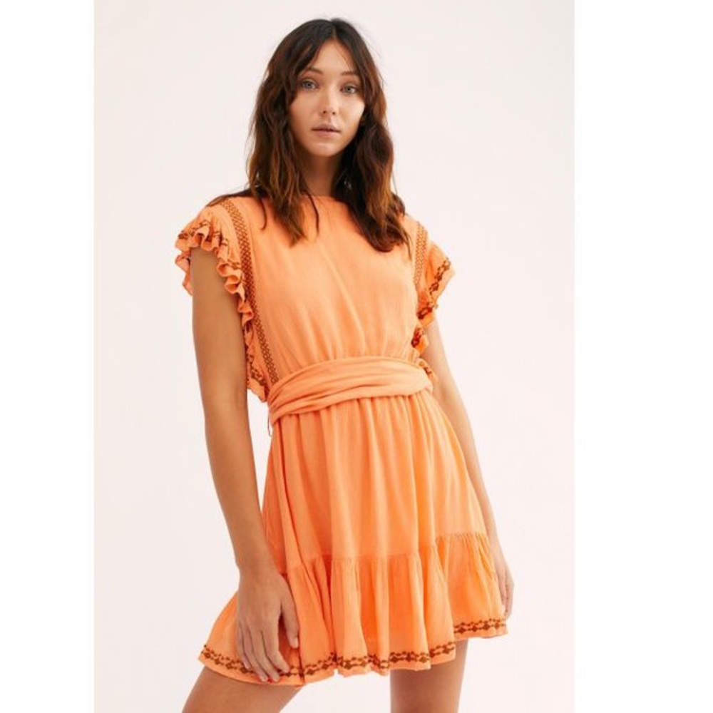 Free People Weekend Brunch mini dress